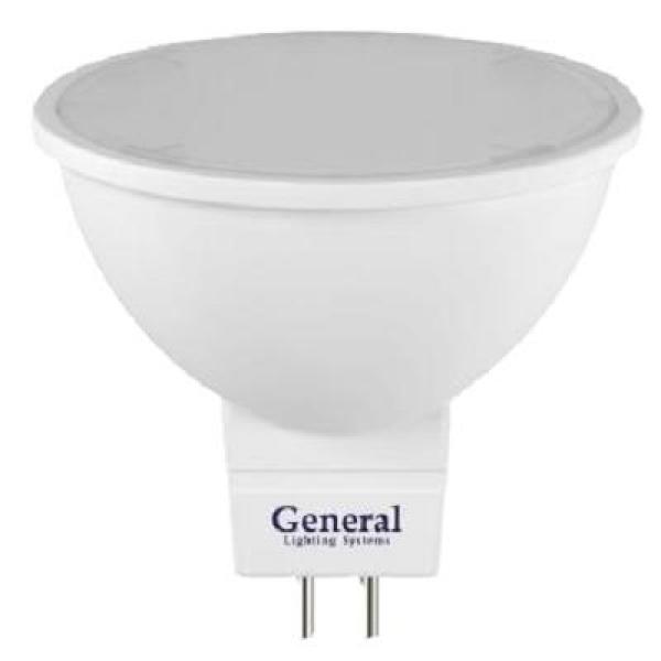 Лампа светодиод. General GLDEN-MR16-8-230-GU5.3-3000