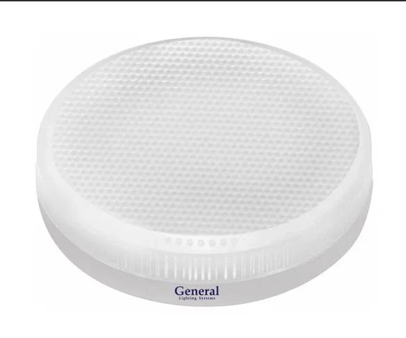 Лампа светодиодная General GLDEN-GX53-9-230-GX53-4500