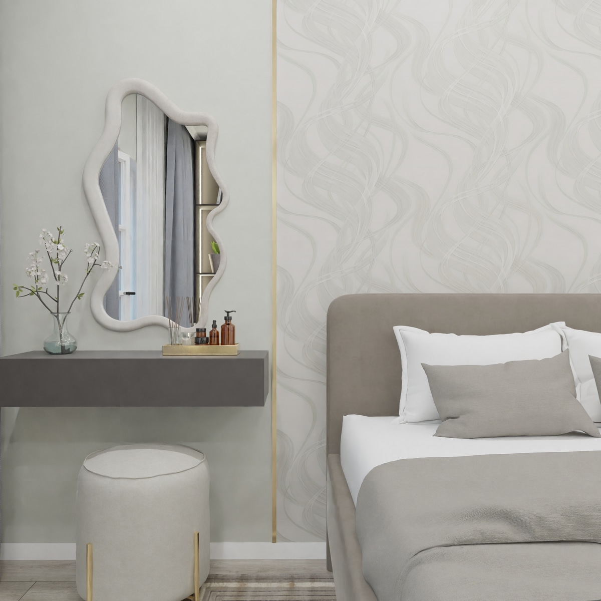 Обои Wallsecret 8779-13 Silk